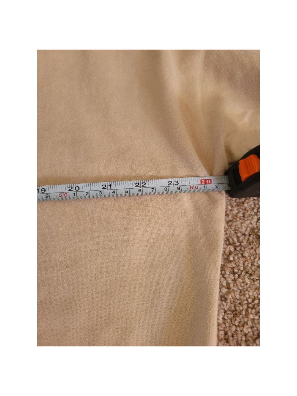 Hippie Rose Beige Sweatshirt Size M - Picture 4 of 8